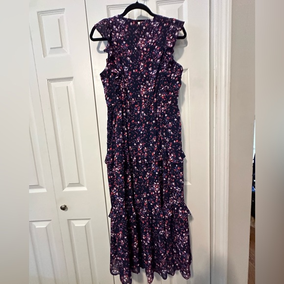 J.Crew flowered tiered maxi dress. - Picture 5 of 6